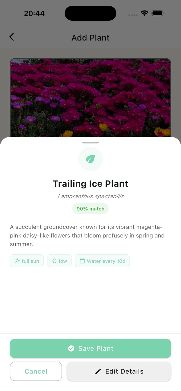 PlantLyfe AI plant identification
